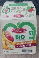 Mängden socker i Compotes Bio sans sucres ajoutés