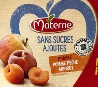 Mängden socker i MATERNE Compotes Coupelles P. Pêche Ab 16x100g Format Familial