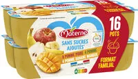 Mängden socker i Coupelles de fruits sans sucre