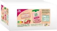 Mängden socker i POM'POTES Compotes Gourdes Recettes du Monde Bangkok 36x90g