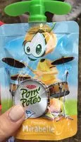 Mängden socker i Pom'Potes Pomme Mirabelle