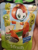 Mängden socker i 5 fruits