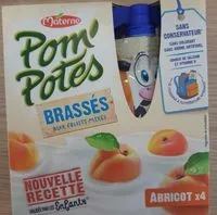 Mängden socker i Pom' potes brassés aux fruits mixés
