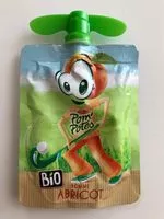 Mängden socker i Pom' potes Pomme Abricot bio
