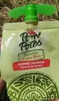 Mängden socker i Pom'potes - Pomme Mangue