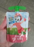 Mängden socker i Pom'potes pommes pêche blanche