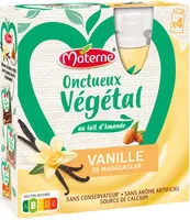 Mängden socker i MATERNE Gourdes Onctueux Végétal Vanille de Madagascar 4x85g
