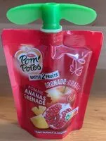 Mängden socker i Compote pomme ananas grenade