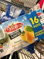 Mängden socker i Compote Pomme sans Sucre Ajouté