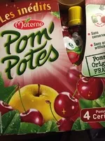 Mängden socker i Pom'potes cerise