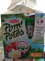 Mängden socker i POM'POTES Compotes Gourdes Pomme Vanille 4x90g
