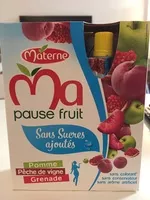 Mängden socker i Ma pause fruit
