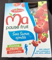 Mängden socker i Ma pause fruit