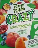 Mängden socker i Pom' Potes Crazy