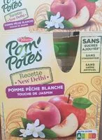 Mängden socker i POM'POTES Compotes Gourdes Recettes du Monde New Delhi 4x90g