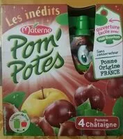 Mängden socker i Pom'Potes Pomme Châtaigne