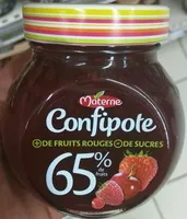 Mängden socker i CONFIPOTE Fruits Rouges