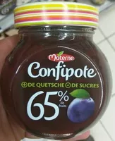 Mängden socker i Confipote de Quetsche