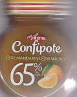 Mängden socker i Confipote Mandarine