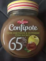 Mängden socker i Confipote Chataignes Pommes