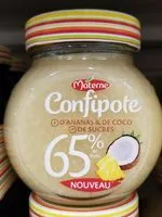 Mängden socker i Confipote d'ananas & de coco