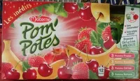 Mängden socker i POM'POTES Compotes Gourdes Multivariétés Inédits Rouges 12x90g