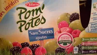 Mängden socker i POM'POTES Compotes Gourdes Multivariétés Les Inédits 12x90g