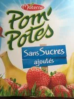 Mängden socker i POM'POTES Compotes Gourdes Multivariétés 12x90g