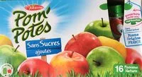 Mängden socker i POM'POTES (Sans sucres ajoutés) Pomme  Format Familial