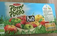 Mängden socker i POM'POTES Compotes Gourdes BIO Pomme Fraise 16x90g Format Familial