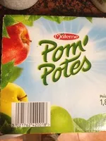 Mängden socker i Pom'potes pomme nature 20x90g pack economique
