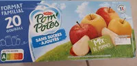 Mängden socker i POM'POTES Compotes Gourdes Mix de Pommes 20x90g