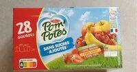 Mängden socker i POM'POTES Compotes Gourdes Multivariétés 28x90g Format Familial