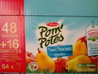 Mängden socker i Pom'potes