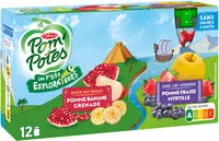 Mängden socker i POM'POTES Compotes Les P'tits Explorateurs IncasVikings 12x90g