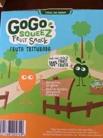 Mängden socker i Gogo Squeez Fruit Snack Fruta Triturada
