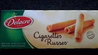 Mängden socker i Cigarettes Russes