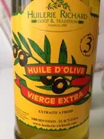 Mängden socker i Huile d'olive vierge extra