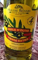 Mängden socker i Huile d'olive