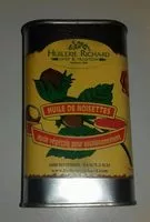 Mängden socker i Huile de noisette