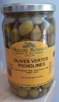 Mängden socker i Olives vertes Picholines