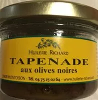 Mängden socker i Tapenade aux olives noires