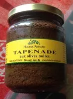 Mängden socker i Tapenade aux olives noires