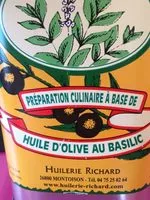 Mängden socker i Huile d'olive au basilic