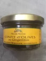 Mängden socker i Confit d'olives au Gingembre