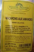 Mängden socker i Macarons au amandes
