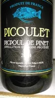 Socker och näringsämnen i Picpoul de pinet