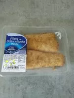 Mängden socker i Filets de colin d alaska panés