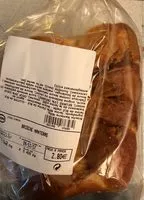 Mängden socker i Brioche Nanterre