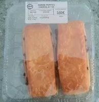 Mängden socker i Pains suisses aux pépites de chocolat